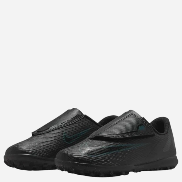 Buty piłkarskie turfy chłopięce Nike Jr Vapor 16 Club Tf PS (V) FQ8291-002 25 (8C US) Czarne (197597305332) - obraz 2