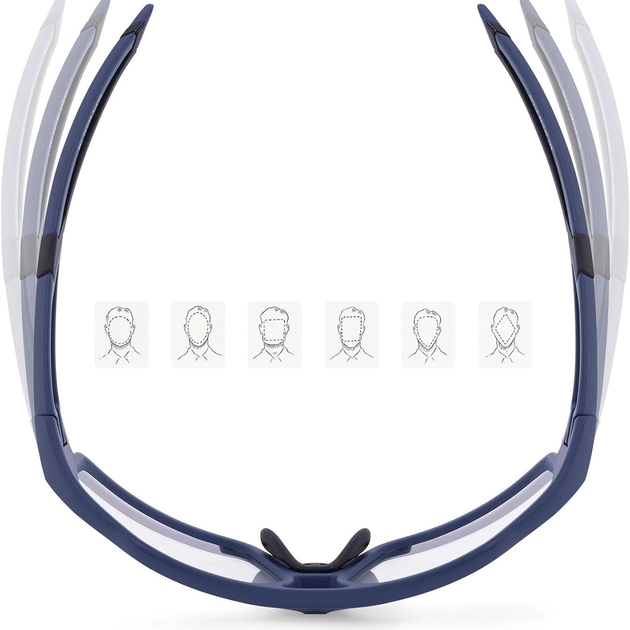 Окуляри велосипедні Rockbros SP216BL Blue (5907769362309) - зображення 5
