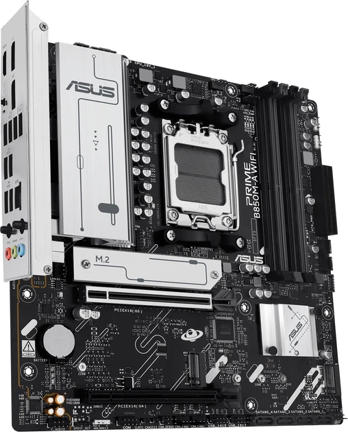 Płyta główna Asus PRIME B850M-A WIFI (sAM5, AMD B850, PCI-Ex16) (4711636051125) - obraz 3