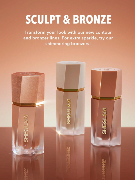 Жидкий кремовый контур SHEGLAM Sun Sculpt Liquid Contour оттенок Soft Tan 5.2 мл - изображение 3
