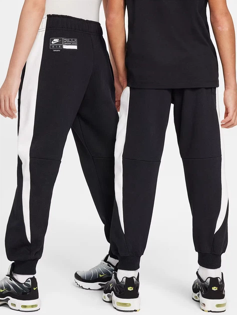 Підліткові спортивні штани-джоггери для хлопчика Nike K Nike Air Flc Jogger -Pd HF8811-010 158-170 XL Чорні (197859923564) - зображення 2