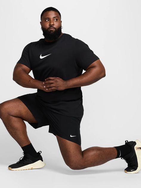 Спортивна футболка довга чоловіча Nike M Nk Df Tee Verbiage HJ3613-010 S Чорна (197859571307) - зображення 8
