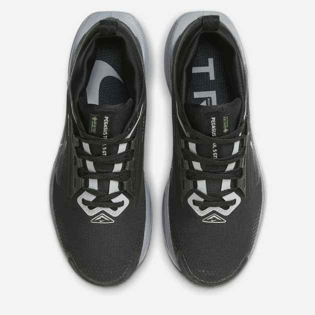 Buty do biegania damskie Gore Tex Nike W Pegasus Trail 5 Gtx FQ0912-001 40 (8.5US) Czarne (197597076973) - obraz 5