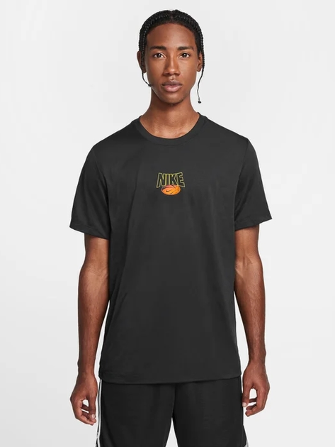 Koszulka sportowa męska Nike M Nk Df Tee Rlgd Oc 2 HF6211-010 M Czarna (197600482517) - obraz 1