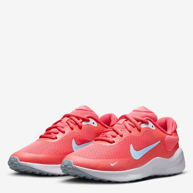 Підліткові кросівки для дівчинки Nike Revolution 7 (Gs) FB7689-800 35.5 (3.5Y) Червоні (197859613168) - зображення 2