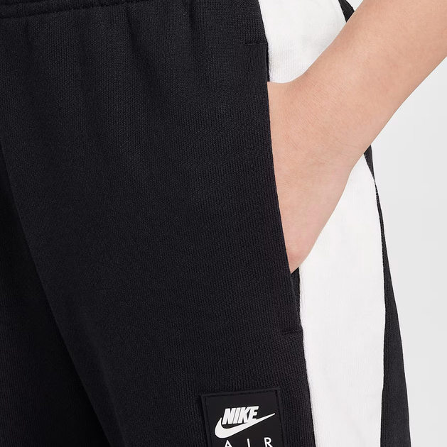 Дитячі спортивні штани-джоггери для хлопчика Nike K Nike Air Flc Jogger -Pd HF8811-010 128-137 S Чорні (197859927999) - зображення 6