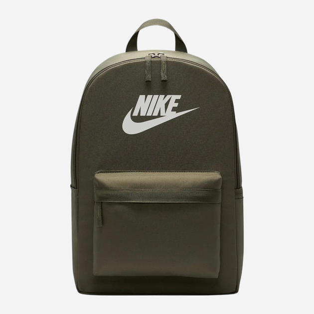 Рюкзак спортивний тканинний 25 л вміщує формат А4 Nike Nk Heritage Bkpk DC4244-222 Темно-зелений (197860510791) - зображення 1