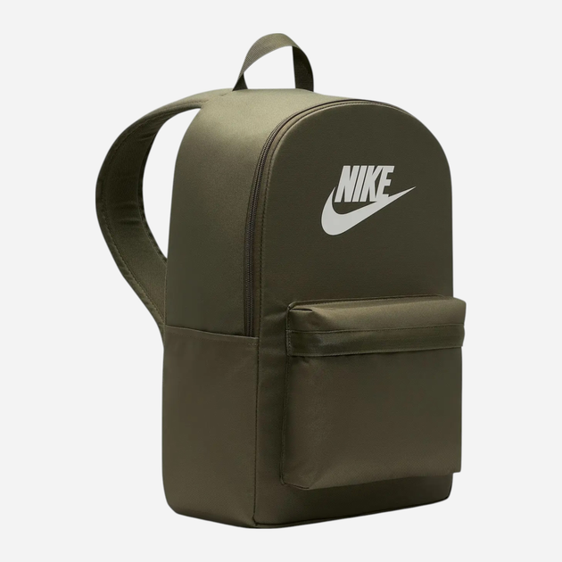 Рюкзак спортивний тканинний 25 л вміщує формат А4 Nike Nk Heritage Bkpk DC4244-222 Темно-зелений (197860510791) - зображення 3