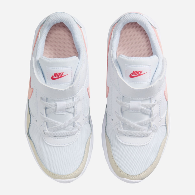 Дитячі кросівки для дівчинки Nike Air Max Sc (Psv) CZ5356-122 29.5 (12C) Білі (197859206551) - зображення 4