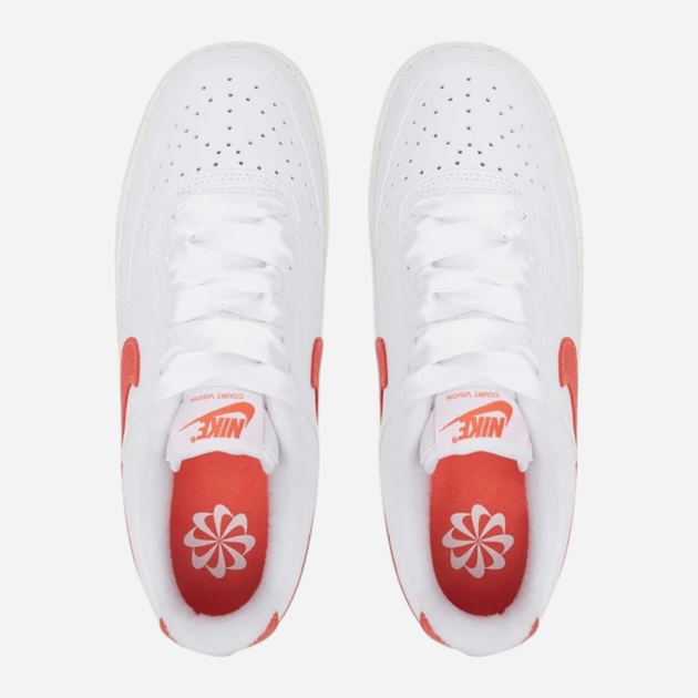 Жіночі кеди низькі Nike W Court Vision Lo Nn HV5246-100 42 (10US) Білі (197602598247) - зображення 3