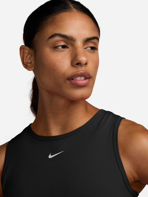 Спортивний топ для бігу жіночий Nike Pro Df 365 Crop Tank FZ3615-010 XS Чорний (197596343144) - зображення 3