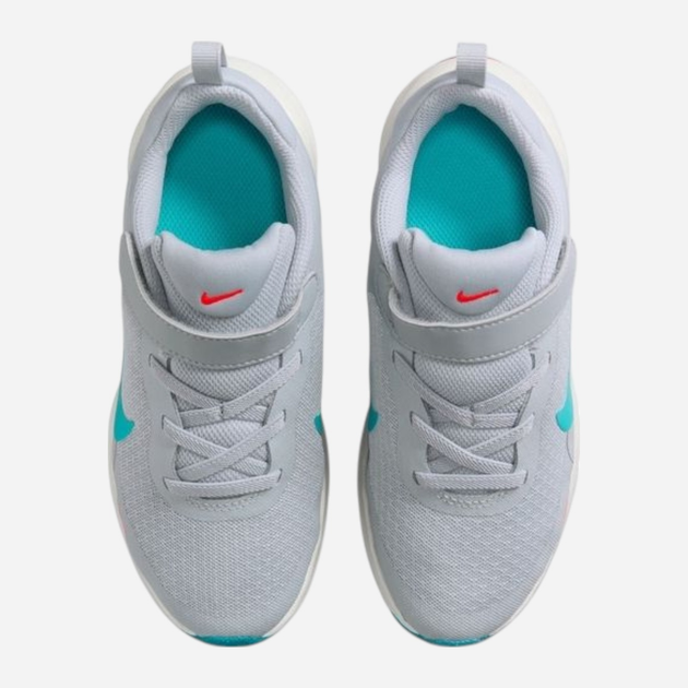 Buty sportowe dziecięce dla dziewczynki Nike Revolution 7 (Psv) FB7690-008 27.5 (10.5C) Szare (197859622498) - obraz 5