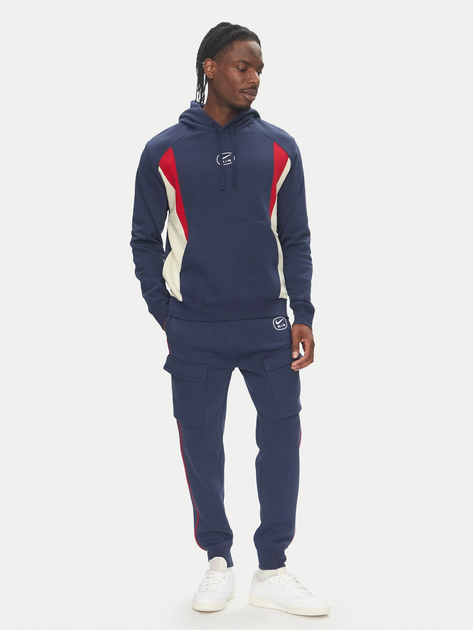 Спортивні штани чоловічі Nike M Nsw Sw Air Cargo Pant Flc Bb HM0180-411 2XL Темно-сині (197861862943) - зображення 3