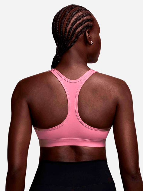 Спортивний топ для бігу жіночий Nike W Nk Swsh Lgt Spt Bra DX6817-699 XL Рожевий (197860093683) - зображення 7