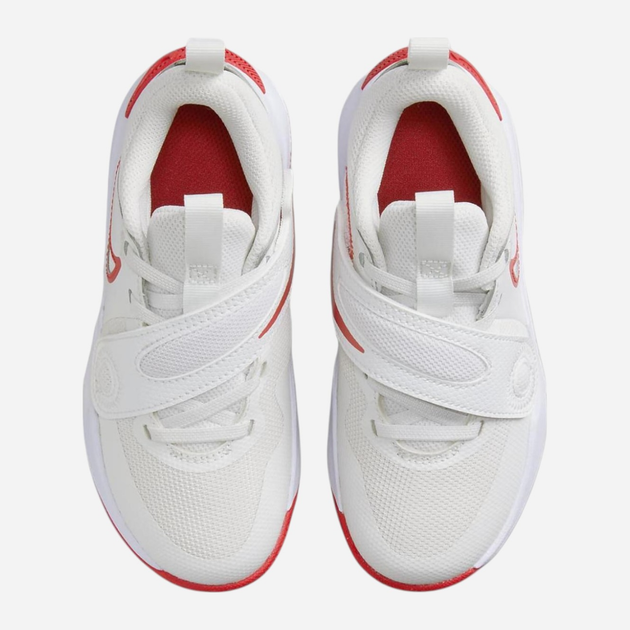 Дитячі кросівки для хлопчика Nike Team Hustle D 11 (Ps) DV8994-102 34 (2.5Y) Білі (196608409359) - зображення 4
