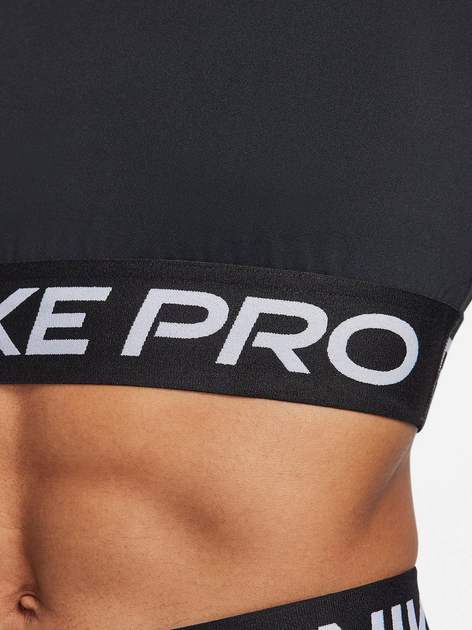 Top sportowy damski z długim rękawem Nike Pro Df 365 Crop Ls FV5484-010 S Czarny (196975069583) - obraz 5