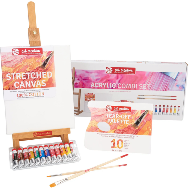 Набір для малювання Talens Art Creation Acrylic Colour Combiset 12 x 12 мл (8712079298708) - зображення 1