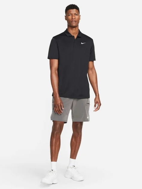 Koszulka polo męska Nike M Nkct Df Polo Solid DH0857-010 L Czarna (195866010055) - obraz 3