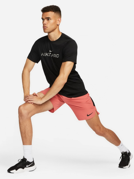 Спортивна футболка довга чоловіча Nike M Nk Df Tee Db Pro FJ2393-010 M Чорна (196607145203) - зображення 3