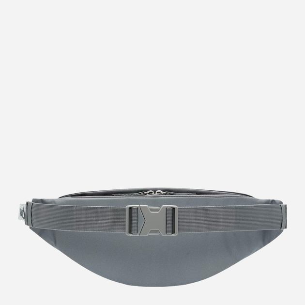 Спортивна сумка бананка поясна тканинна Nike Nk Heritage Waistpack - Fa21 DB0490-084 Сіра (197599109648) - зображення 3