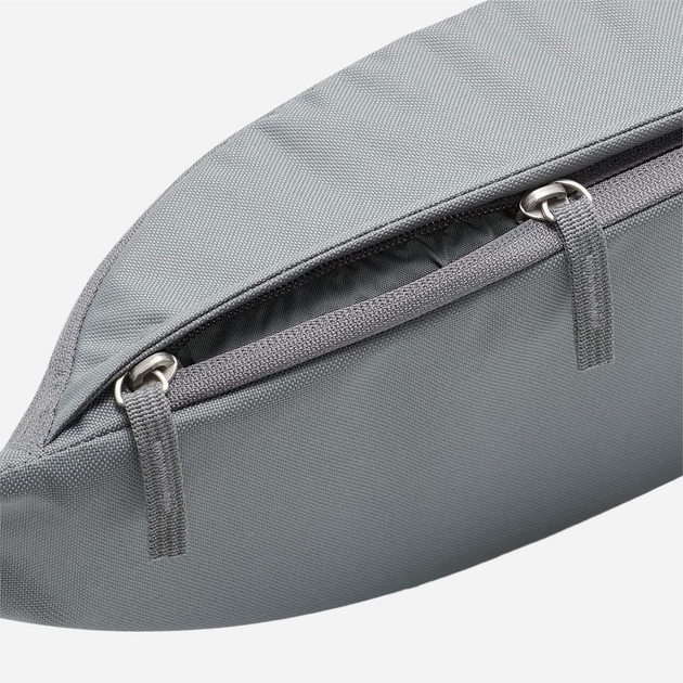 Спортивна сумка бананка поясна тканинна Nike Nk Heritage Waistpack - Fa21 DB0490-084 Сіра (197599109648) - зображення 6
