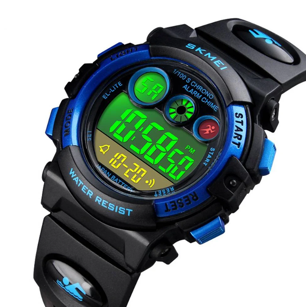 Часы наручные Skmei 1451BKBU Black-Blue - изображение 4