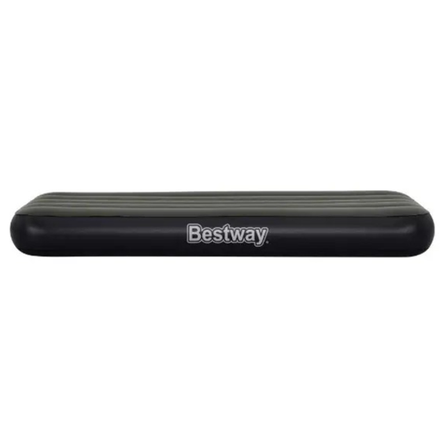 Надувний матрац Bestway 6713K Flocked Air Bed Single 185x76x25 см (IND-6713K) - Фото 3 Надувний матрац Bestway 6713K Flocked Air Bed Single 185x76x25 см (IND-6713K) - изображение 3