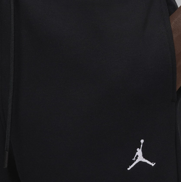 Спортивні штани утеплені чоловічі Nike M J Brkln Flc Pant FV7277-010 XXL Чорні (197599080077) - зображення 4