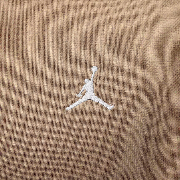 Худі утеплене чоловіче Nike M J Brkln Flc Po FV7281-257 S Бежеве (197602712490) - зображення 7