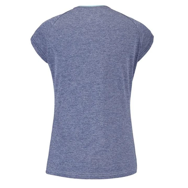 Футболка детская Babolat PLAY CAP SLEEVE TOP GIRL WHITE/BLUE HEATHER (6-8) 3GTE011-1079 6-8 - изображение 2