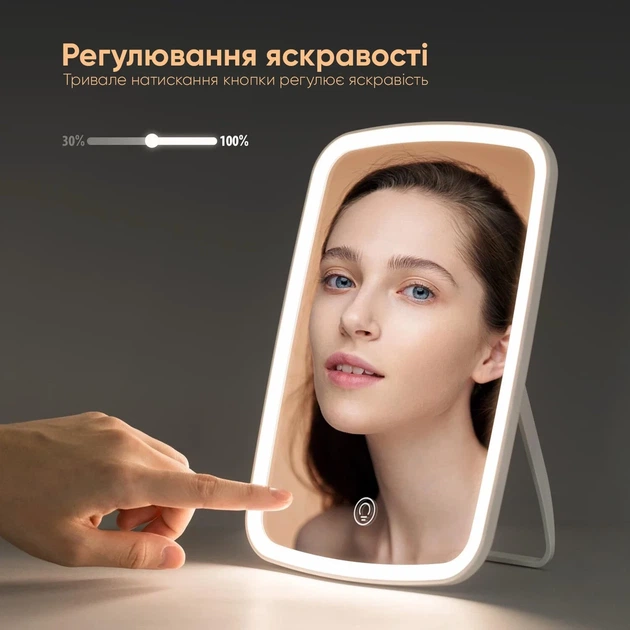 Дзеркало для макіяжу з підсвічуванням U&P Vanity Mirror White (PT33WE) - зображення 3