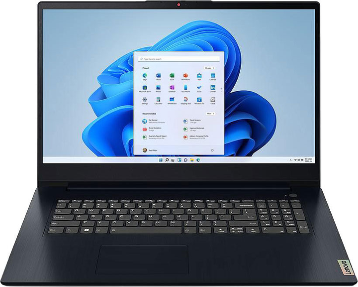 Laptop Lenovo IdeaPad 3 17IAU7 (82RL00E4PB) Abyss Blue - obraz 1