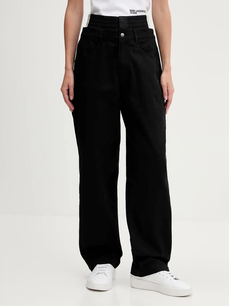 Джинсы Regular Fit женские Adidas Originals Firebird Utility JX7594 27-34 Черные (4068811945787) - изображение 6