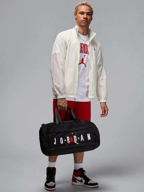 Футболка бавовняна довга чоловіча Nike M J City 88 SS Crew HQ0009-100 XL Біла (197602991888) - зображення 3