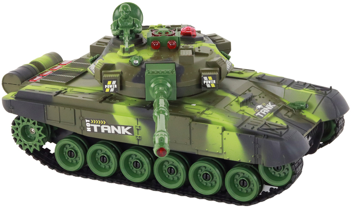 Zestaw czołgów bojowych zdalnie sterowanych Lean Toys RC Battle Infrared 2 szt (393) (5905884458273) - obraz 4