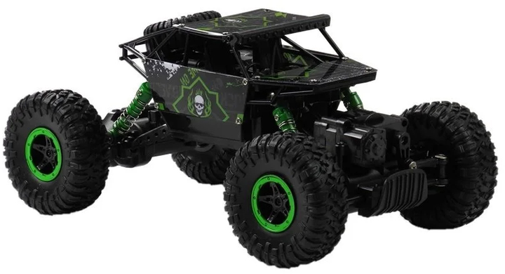 Auto zdalnie sterowane Lean Toys 1:18 Zielone (4390) (5907625582308) - obraz 2