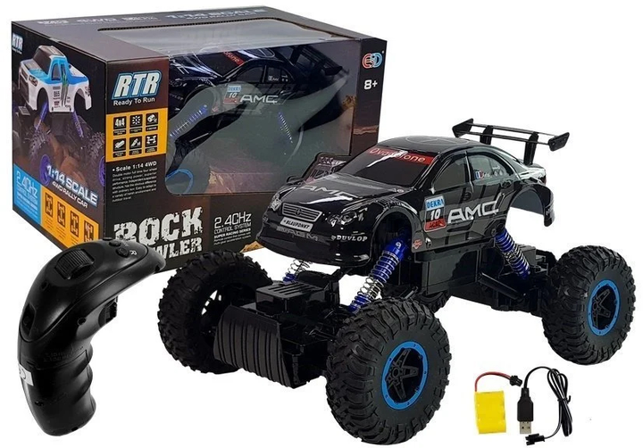 Auto zdalnie sterowane Lean Toys Rock Crawler LT5105 Offroad 1:14 (5105) (5907625589543) - obraz 2