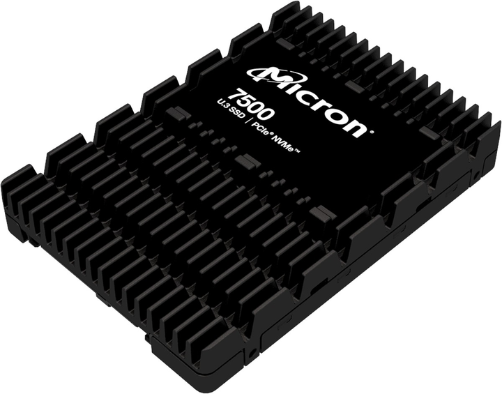 Dysk SSD Micron 7500 PRO 15.36TB U.3 NVMe PCIe 4.0 x4 3D NAND TLC (MTFDKCC15T3TGP-1BK1DABYYR) - obraz 2