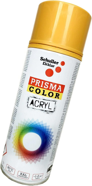 Farba w sprayu Schuller Eh'Klar Prisma Color Ral Signal Yellow 1003 400 ml (9007767910390) - obraz 1
