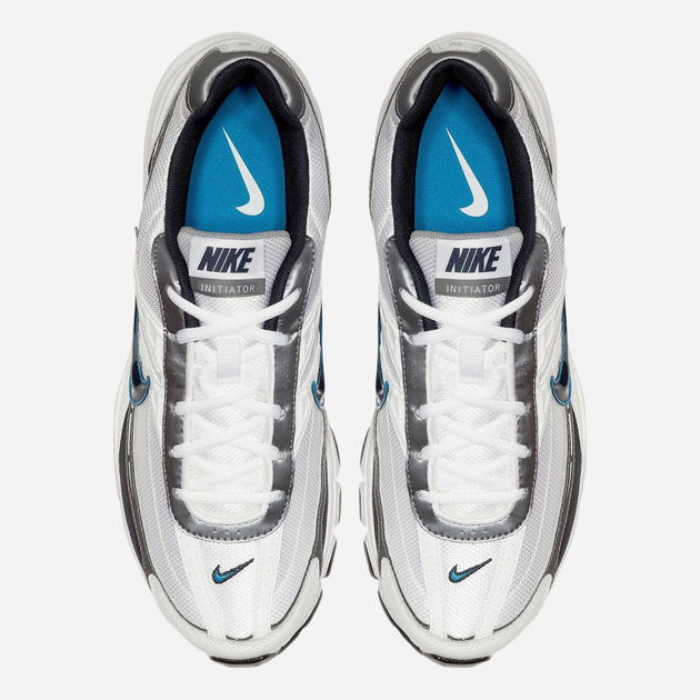 Чоловічі кросівки для залу Nike Initiator 394055-101 40 Білий/Сірий (884500516670) - зображення 6