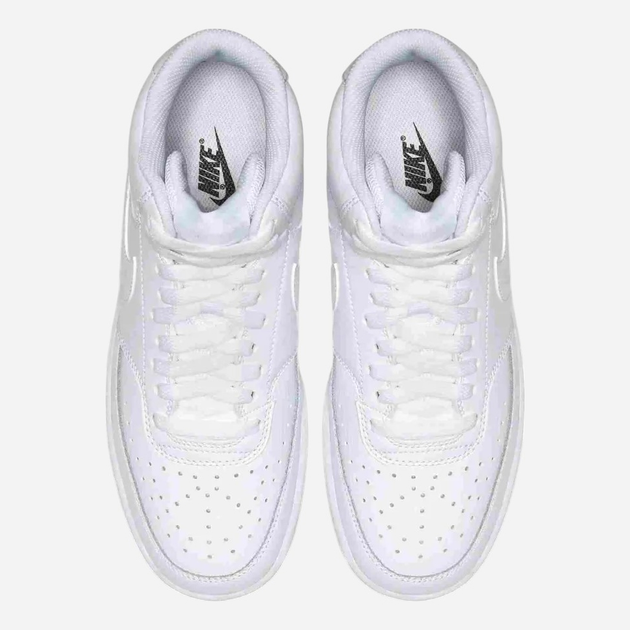 Жіночі черевики низькі Nike Wmns Court Vision Mid CD5436-100 40 Білі (193151673541) - зображення 4