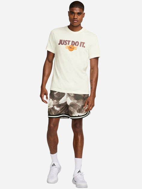 Koszulka męska z nadrukiem Nike M Nk Df Tee Oc 2 HJ3352-133 2XL Jasnożółta - obraz 3