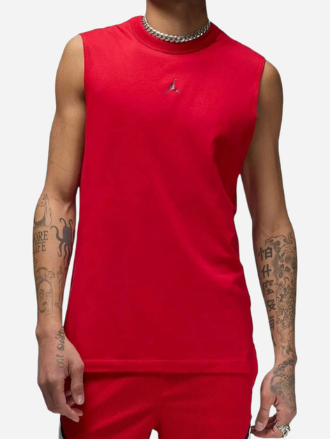 Майка чоловіча Nike M J Df Sprt Slvls Top FN5856-687 XXL Червона (196977871290) - зображення 1