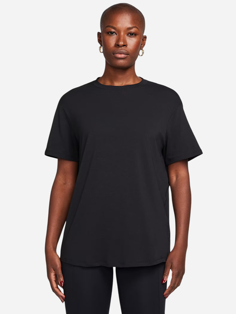 Koszulka sportowa damska luźna Nike W Nk One Relaxed Df Ss Top FN2814-010 S Czarna - obraz 1