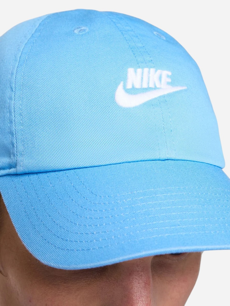 Кепка Nike U Nk Club Cap U Cb Fut Wsh L FB5368-412 M/L Блакитна (197860086937) - зображення 4