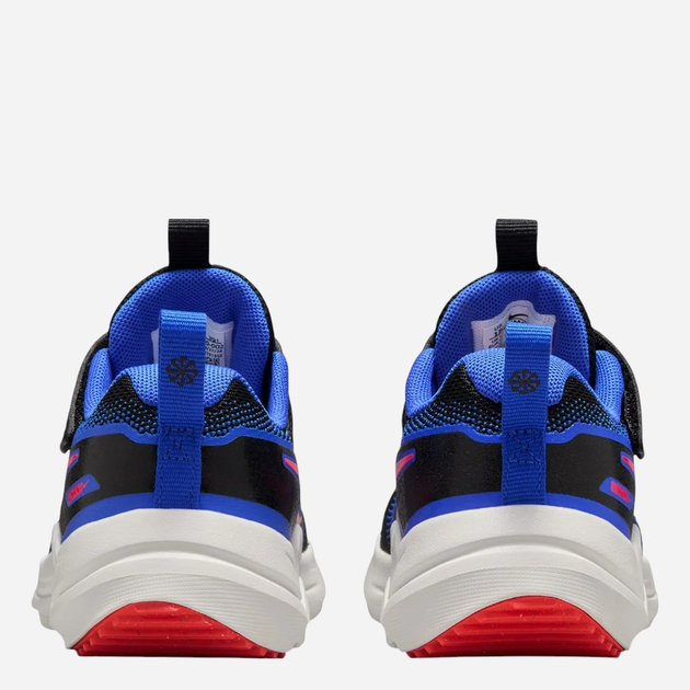 Buty sportowe chłopięce na rzepy Nike Cosmic Runner (Psv) HM4400-002 30 Czarny/Niebieski - obraz 5