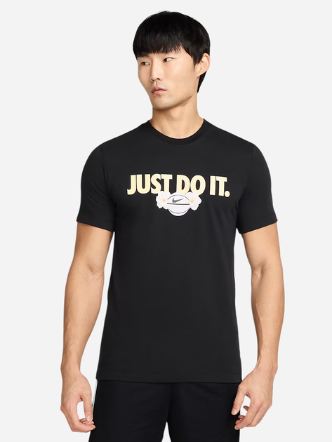 Футболка довга чоловіча Nike M Nk Df Tee Oc 2 HJ3352-010 XL Чорна (197859588091) - зображення 1