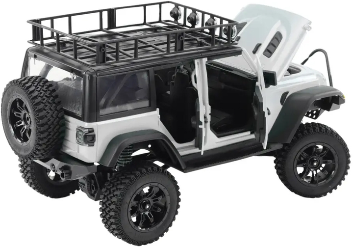 Auto zdalnie sterowane Lean Toys Samochód terenowy 4x4 Szare (18563) (5905991017745) - obraz 5