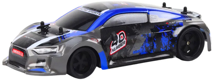 Auto zdalnie sterowane Lean Toys Extreme Racing Car 1:18 Czarno-niebieskie (18588) (5905991017196) - obraz 3