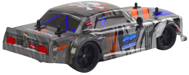 Auto zdalnie sterowane Lean Toys Extreme Racing Car 1:18 Szary 18590 (5905991017202) - obraz 4